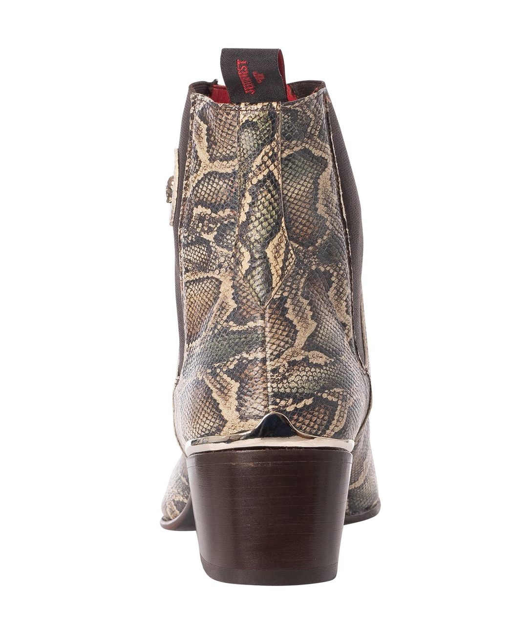 Jeffery West Brown Leather Chelsea Boots for men