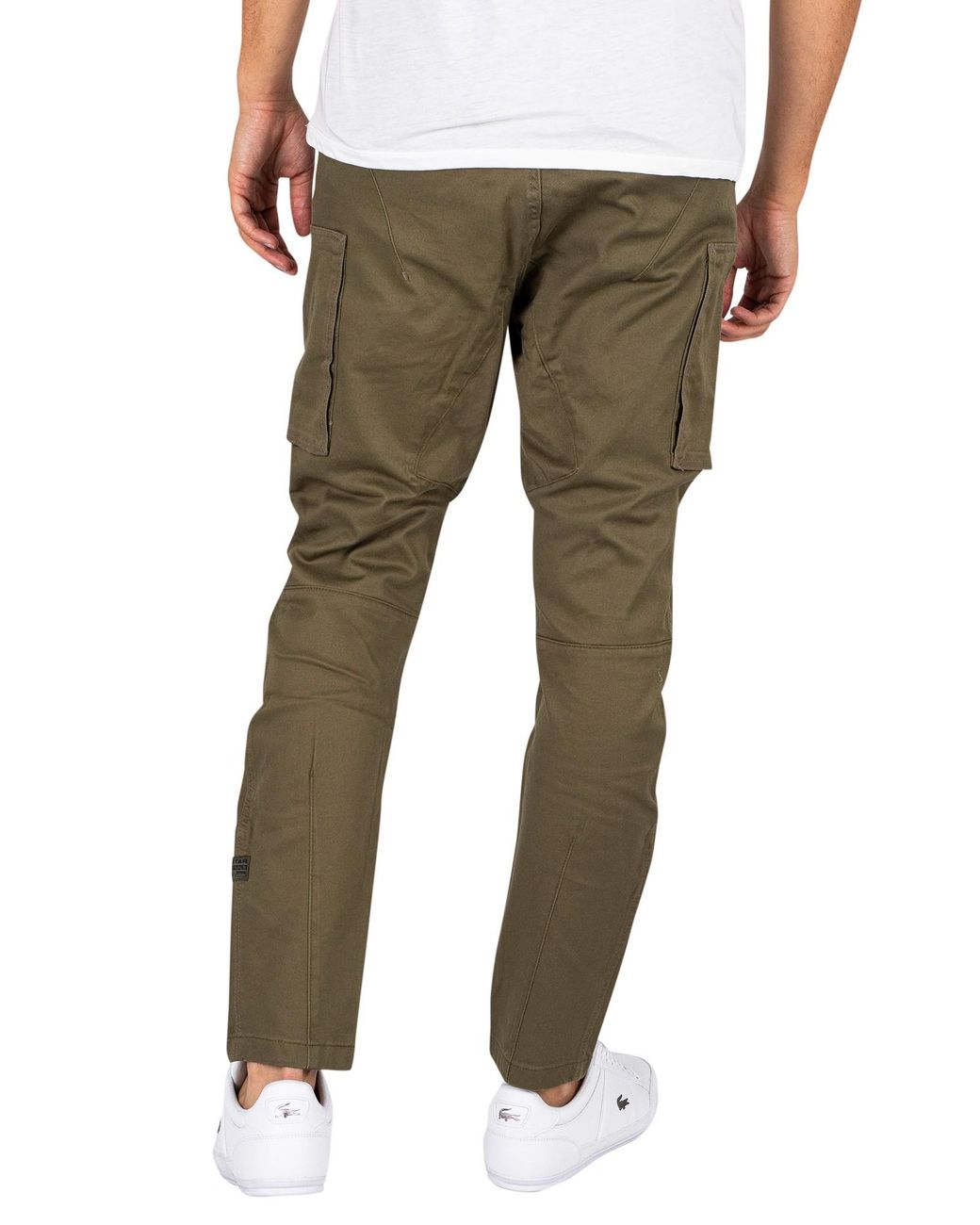 G-Star RAW Zip Pocket 3d Skinny Cargo Trousers in Green for Men | Lyst