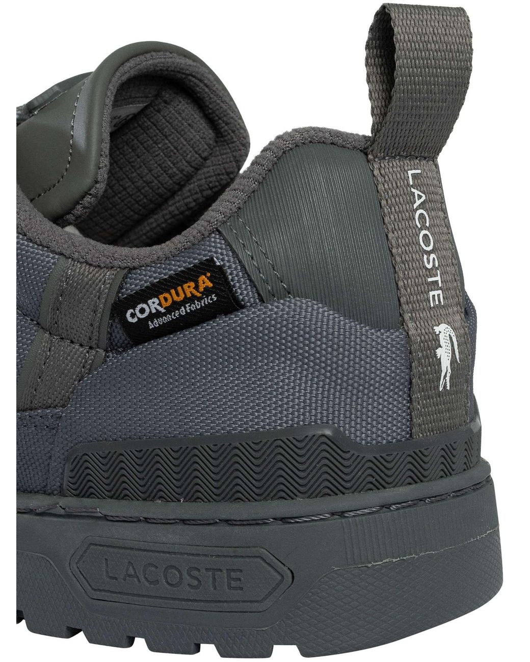 Lacoste Gray T-Clip Winter 225 1 Sma Trainers for men