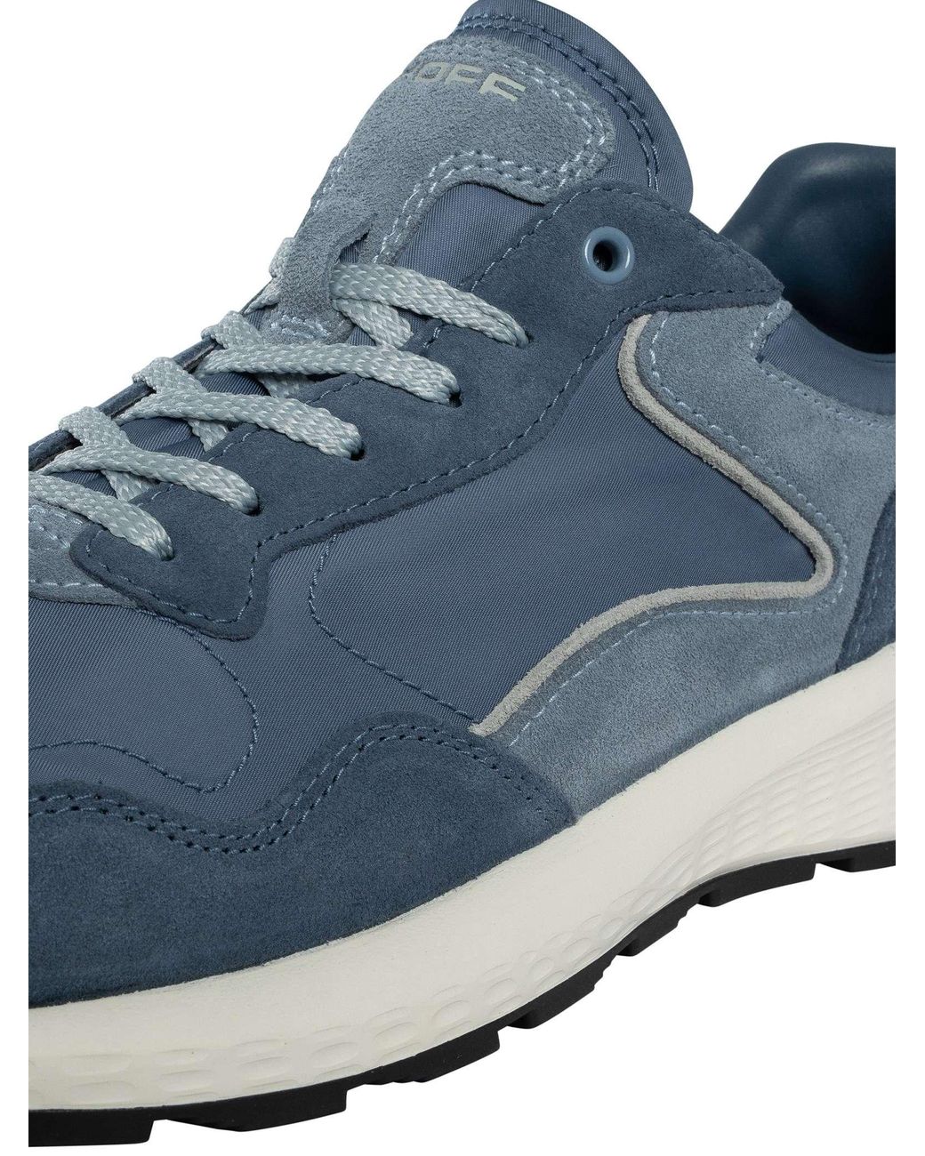 HOFF Blue City Mkii Suede Trainers for men
