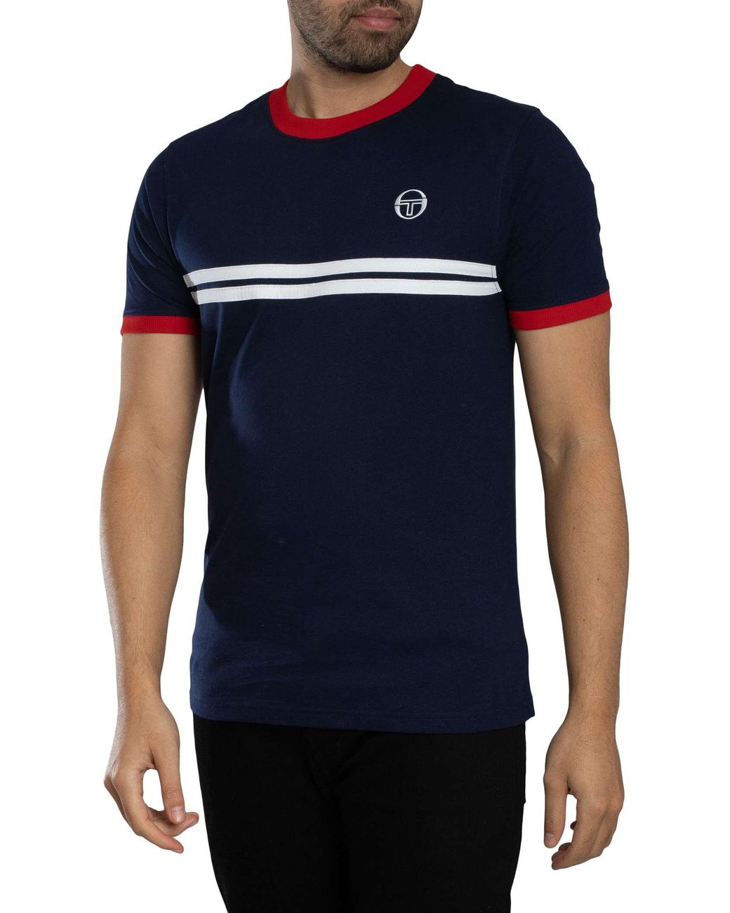Sergio Tacchini Blue Supermac T-Shirt for men