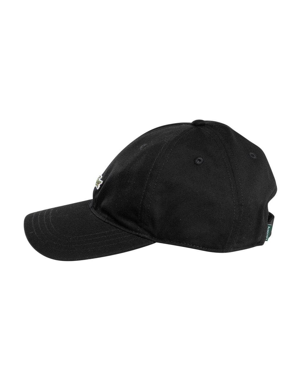 Lacoste Black Logo Cap for men