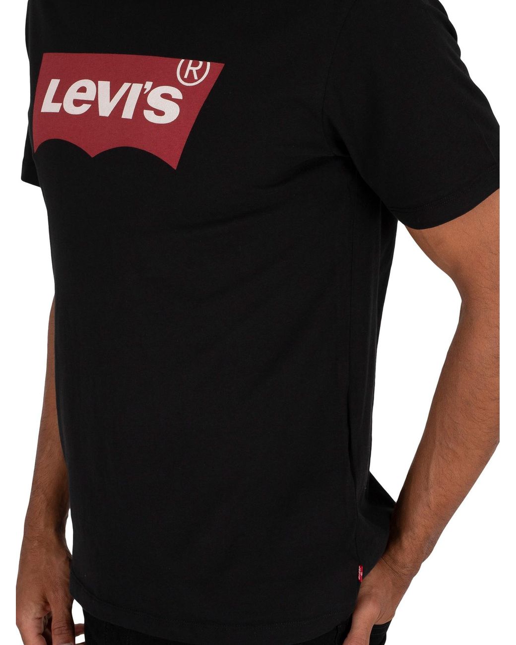 black levis shirt