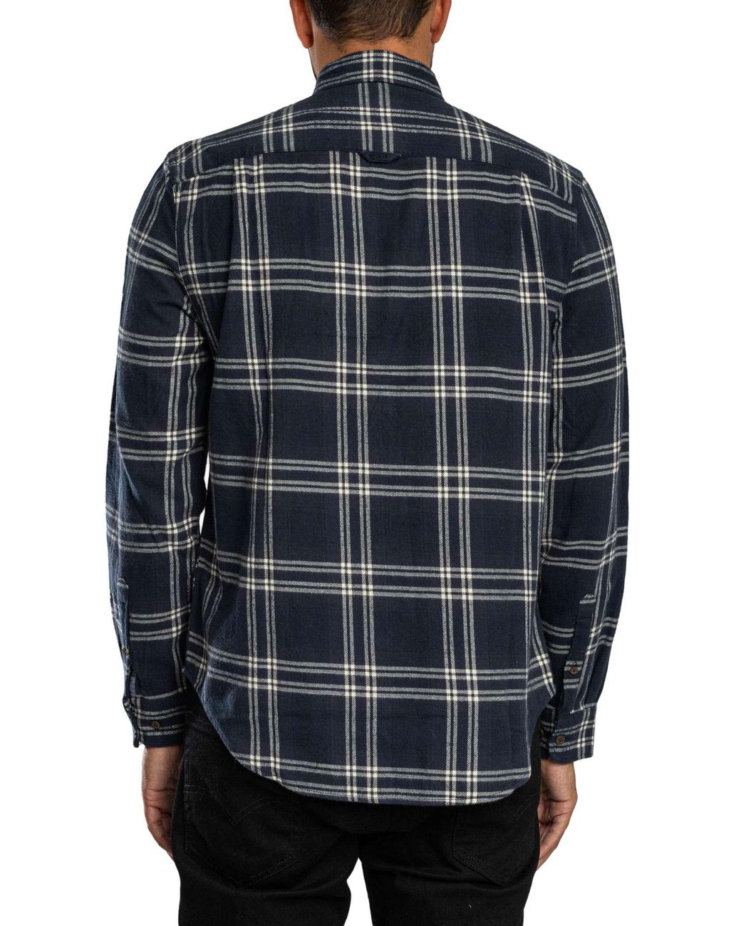 Superdry Blue Cotton Lumberjack Shirt for men