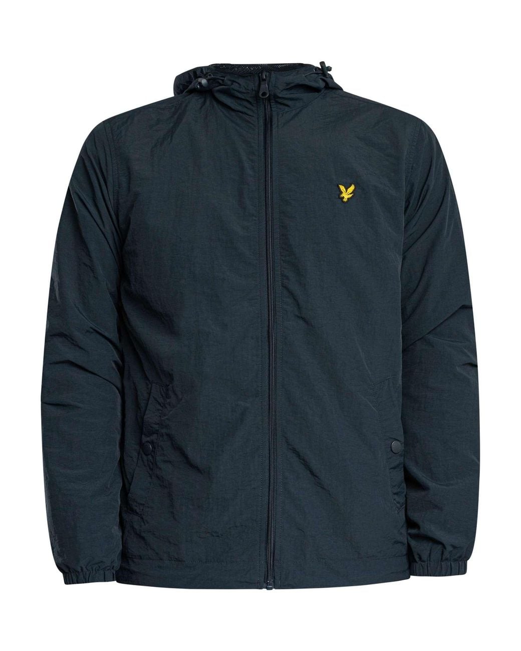 Lyle & Scott Blue Zip Through Jacket for men