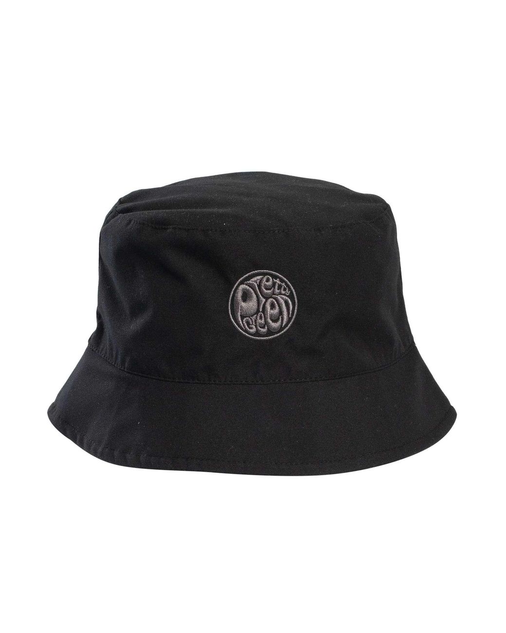 Pretty Green Black Resonance Water Reactive Bucket Hat for men