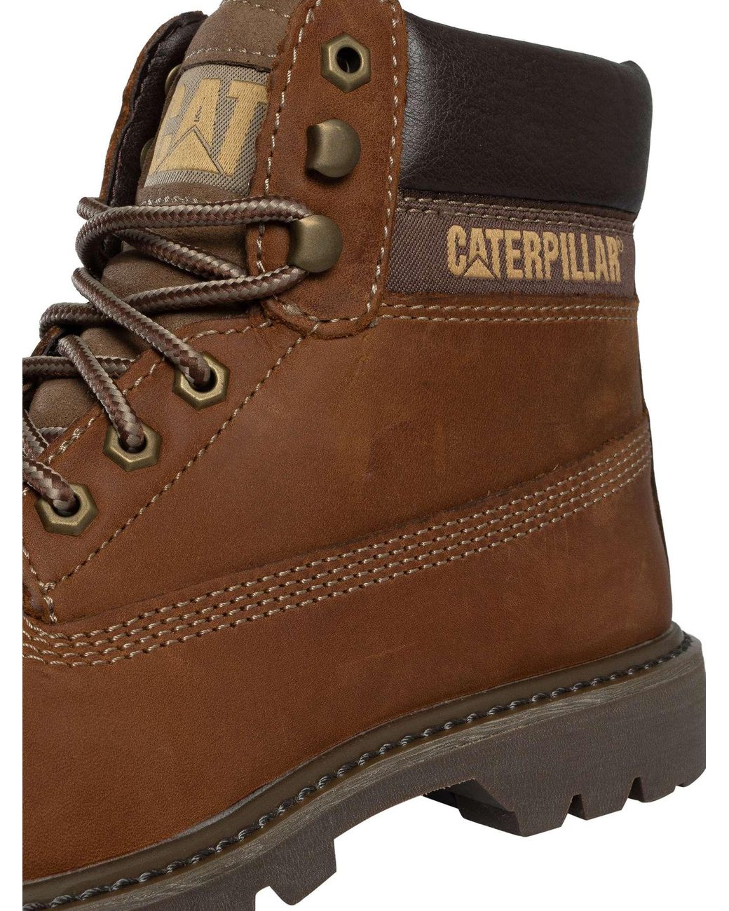 Caterpillar Brown Colorado 2.0 Leather Boots for men