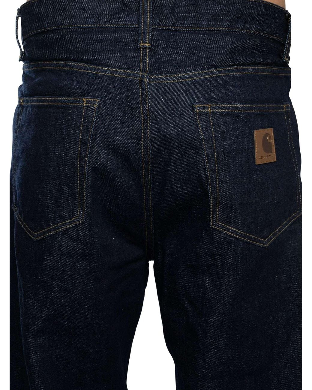 Carhartt Blue Aaron Regular Tapered Jeans for men