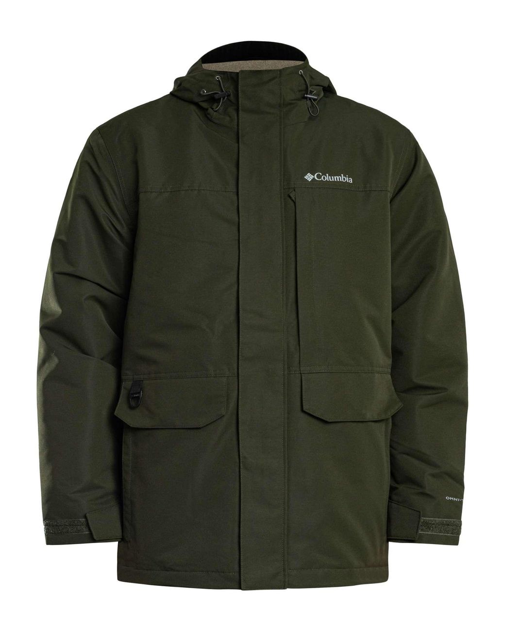 Columbia Green Landroamer Waterproof Fleece Lined Jacket for men