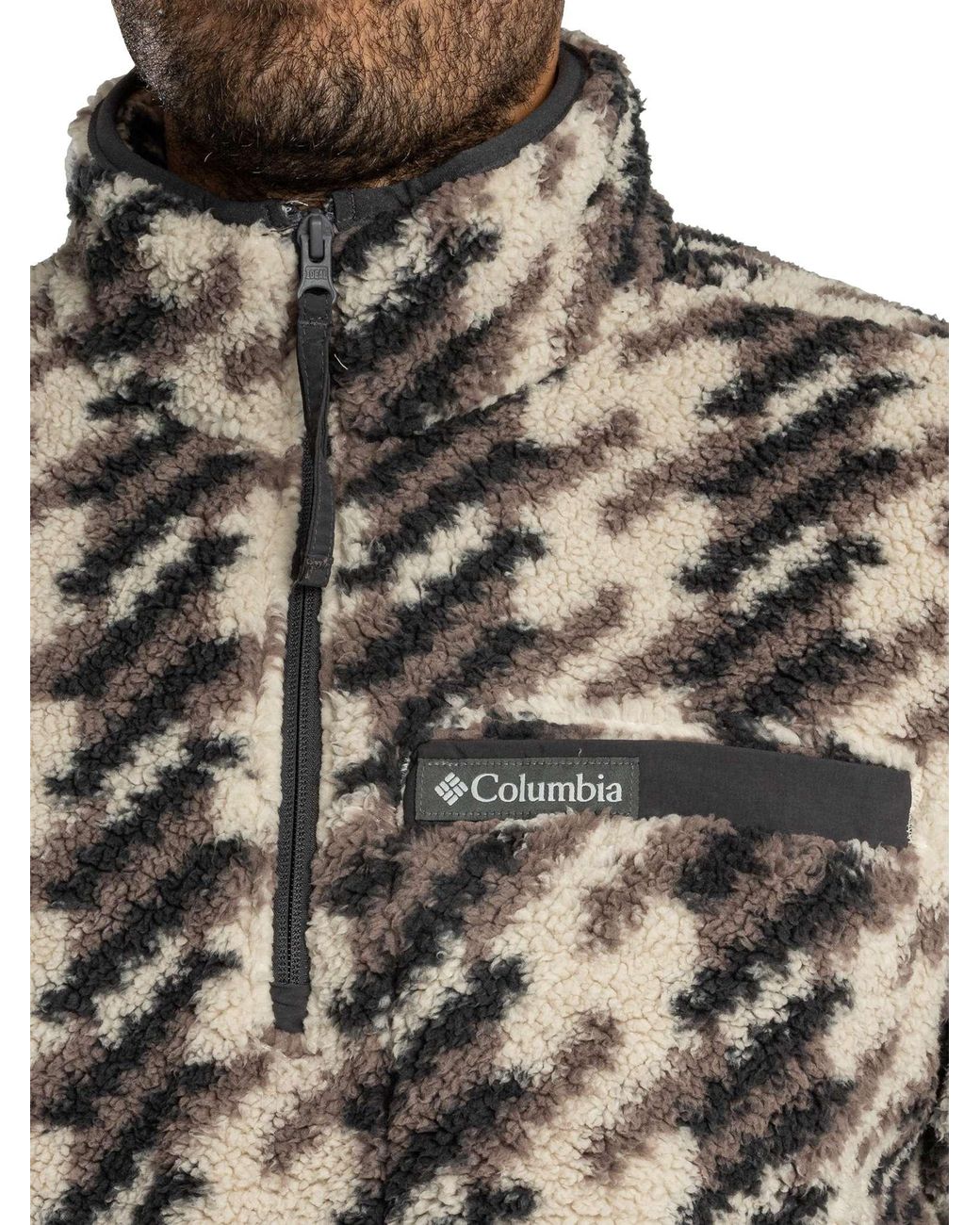 Columbia Gray Rigged Ridge Fleece for men