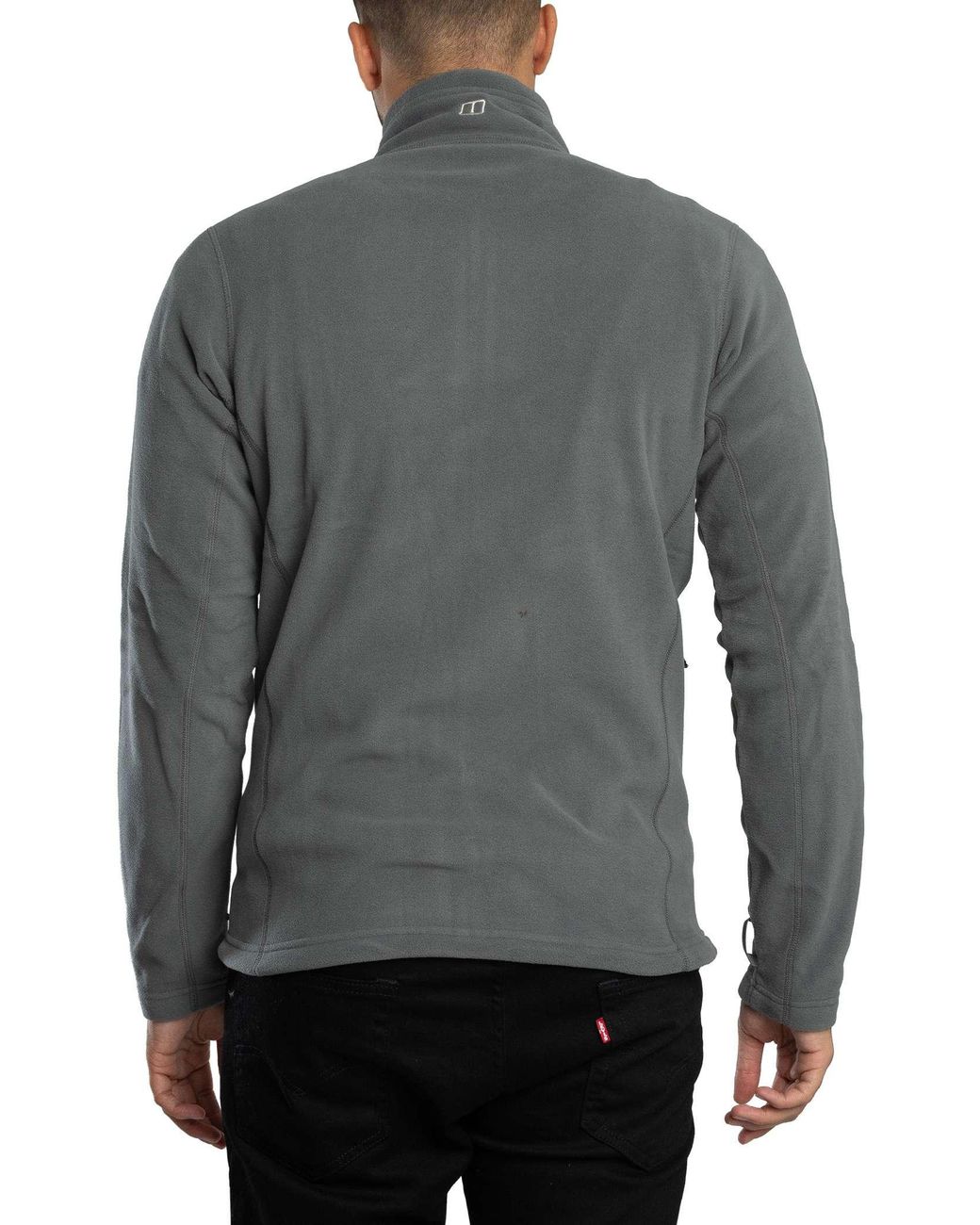 Berghaus Gray Prism Micro Interactive Polartec Fleece Jacket for men