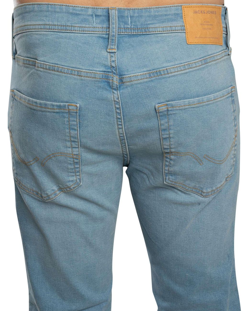 Jack & Jones Blue Clark 330 Original Regular Jeans for men