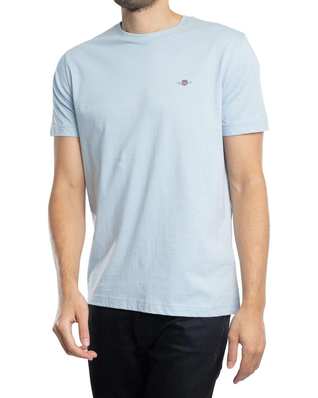 Gant Blue Regular Shield T-Shirt for men
