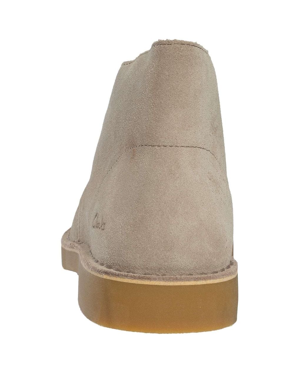 Clarks Natural Desert Evo Suede Boots for men