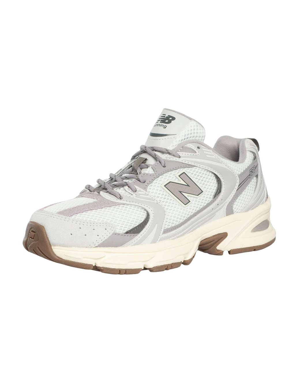 New Balance White 530 Mesh Trainers for men