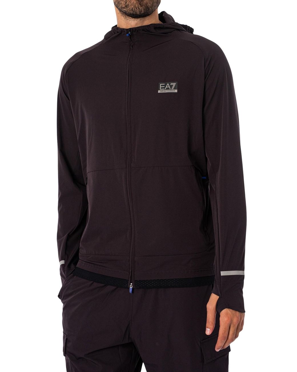 EA7 Men's Ventus 7 Lightweight Jacket, Black | eBay