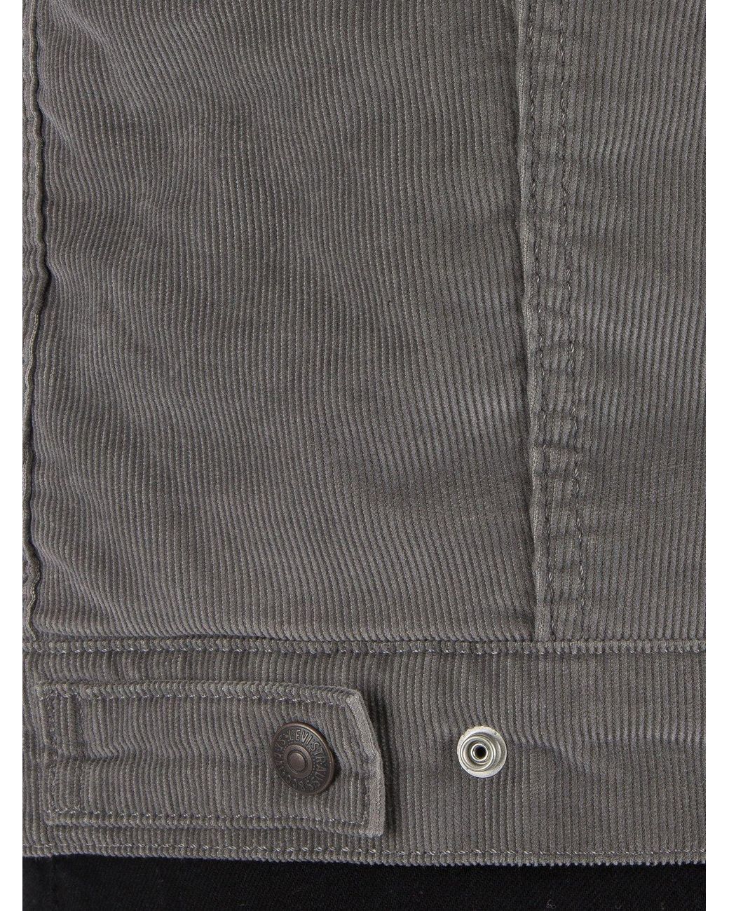 Levis store sherpa pewter