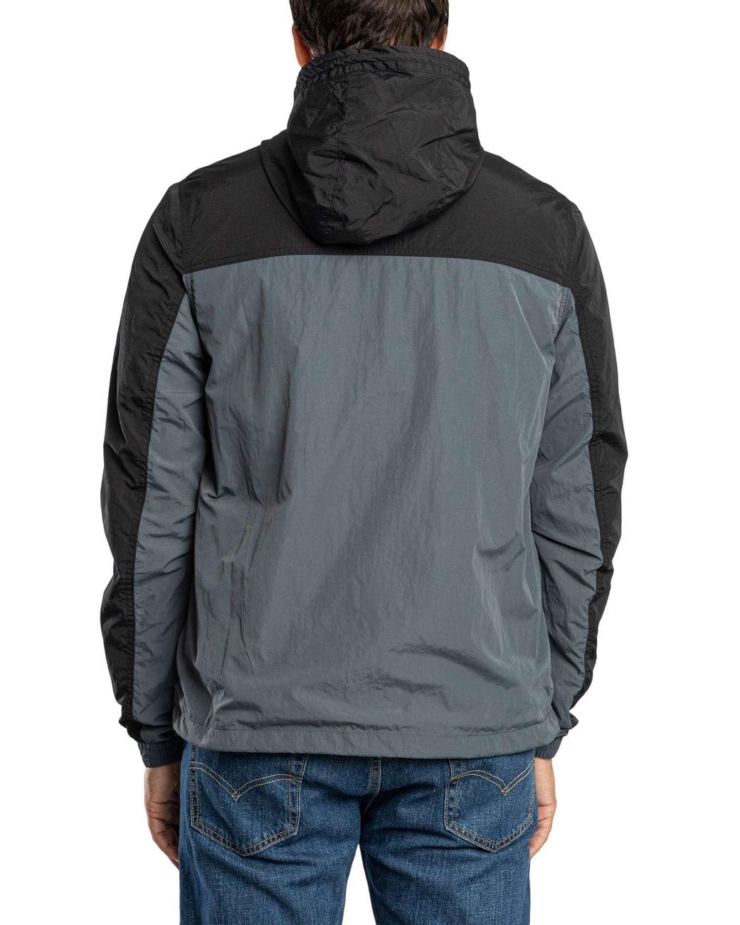 Sergio Tacchini Gray Alba Hooded Jacket for men