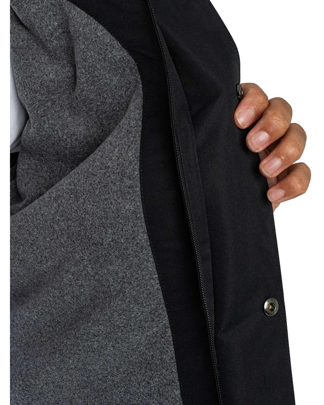 Columbia Black Landroamer Waterproof Fleece Lined Jacket for men