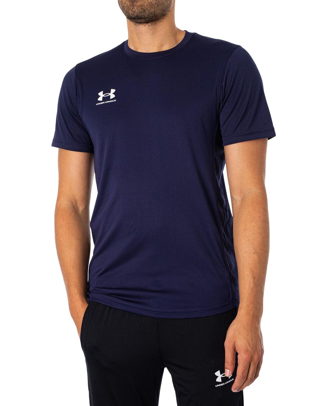 Under armour navy sale blue t shirt