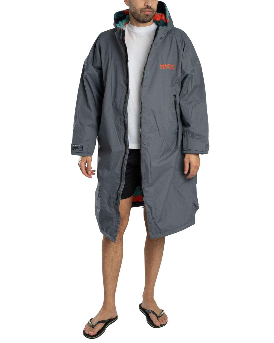 Regatta Blue Waterproof Changing Robe for men