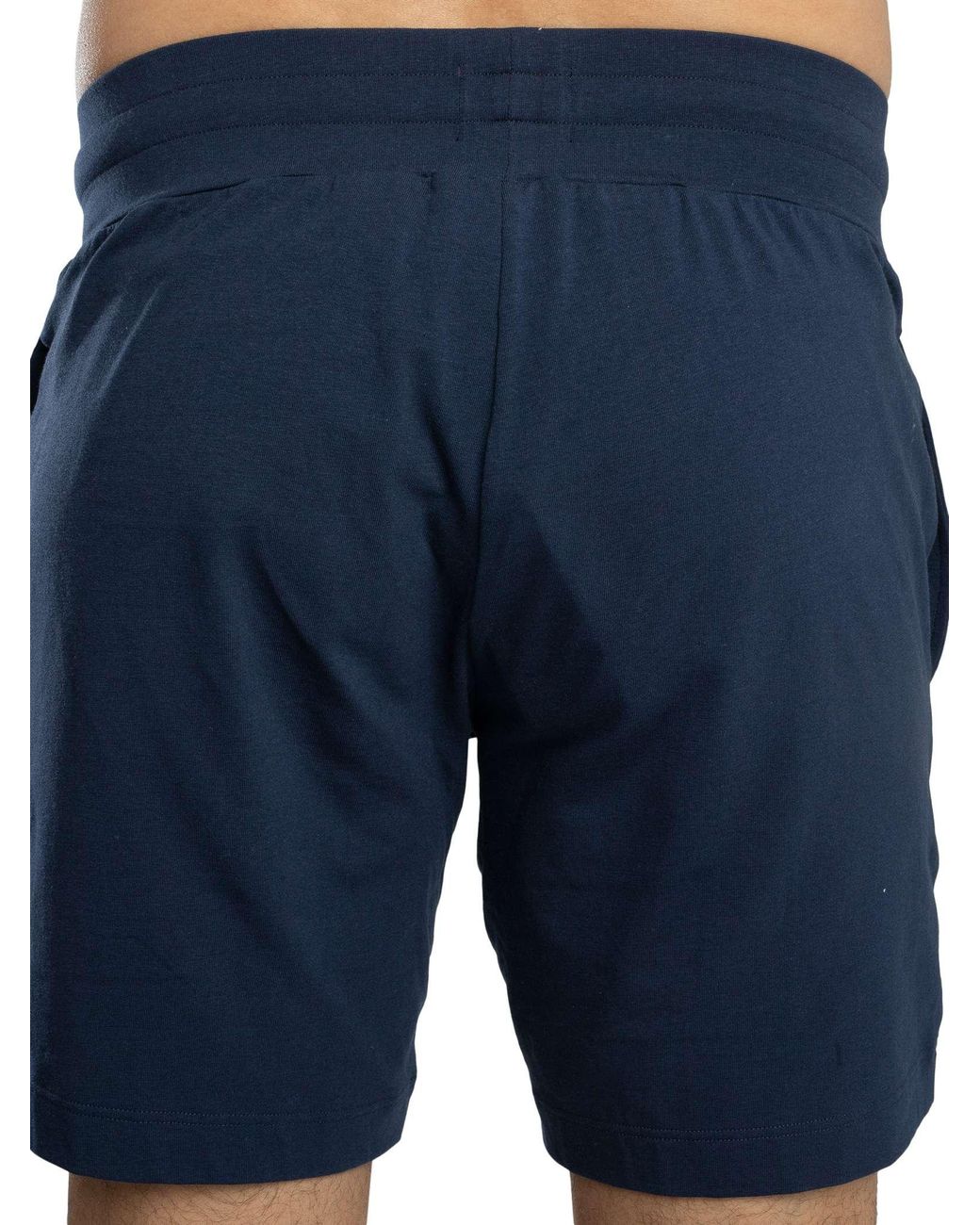 HUGO Blue Lounge Laze Sweat Shorts for men