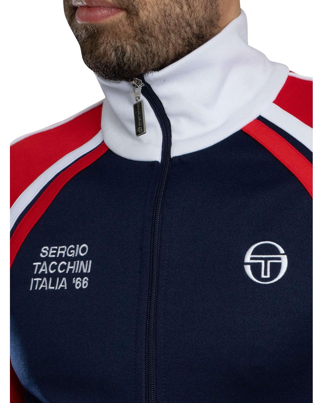 Sergio Tacchini Blue Ghibli Davis Track Jacket for men
