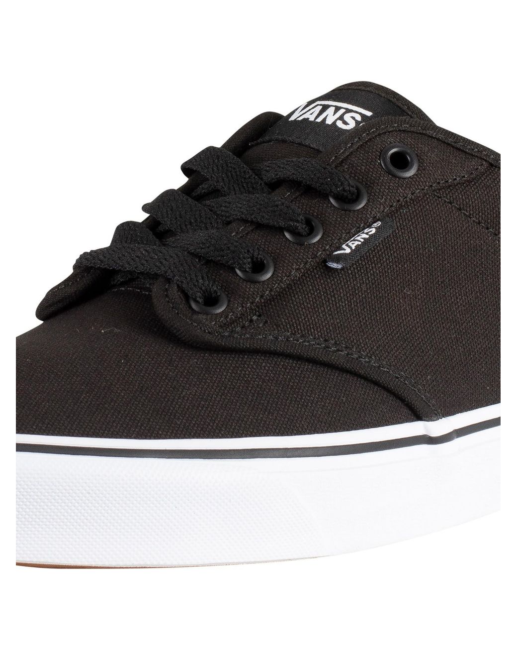 Vans Black Atwood Canvas Trainers for men