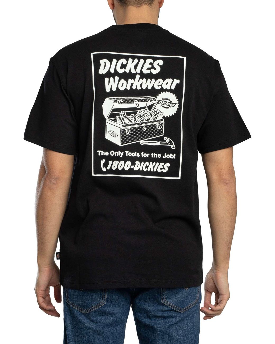 Dickies Black Dry Ridge Graphic T-Shirt for men