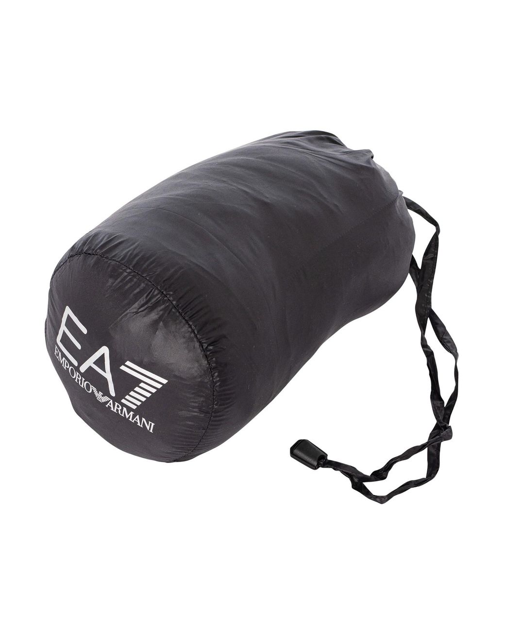 EA7 Black Down Jacket for men