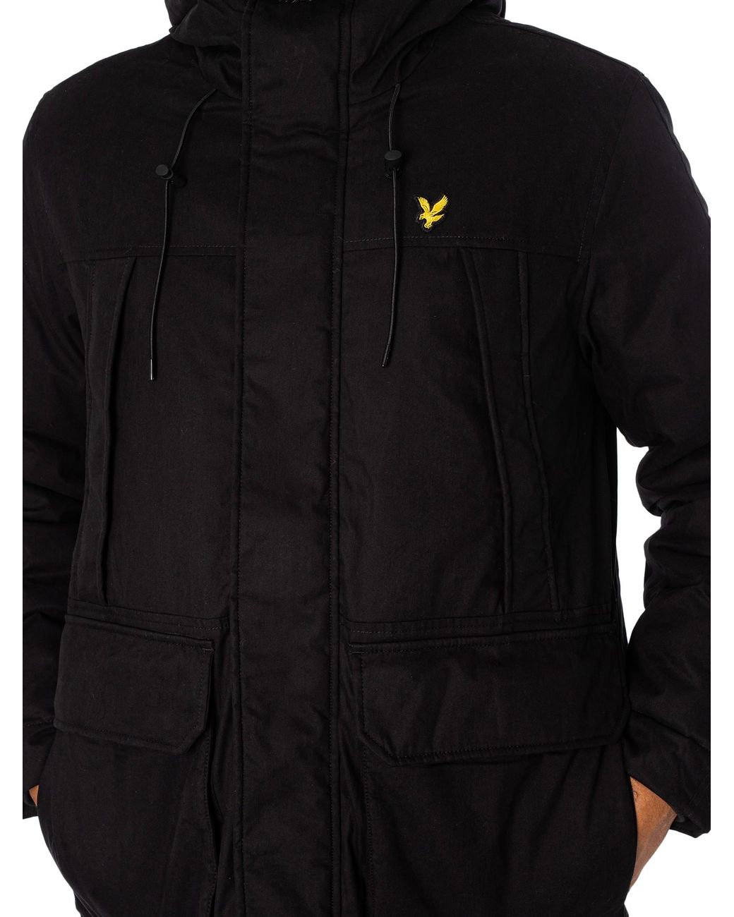 Lyle and clearance scott microfleece parka