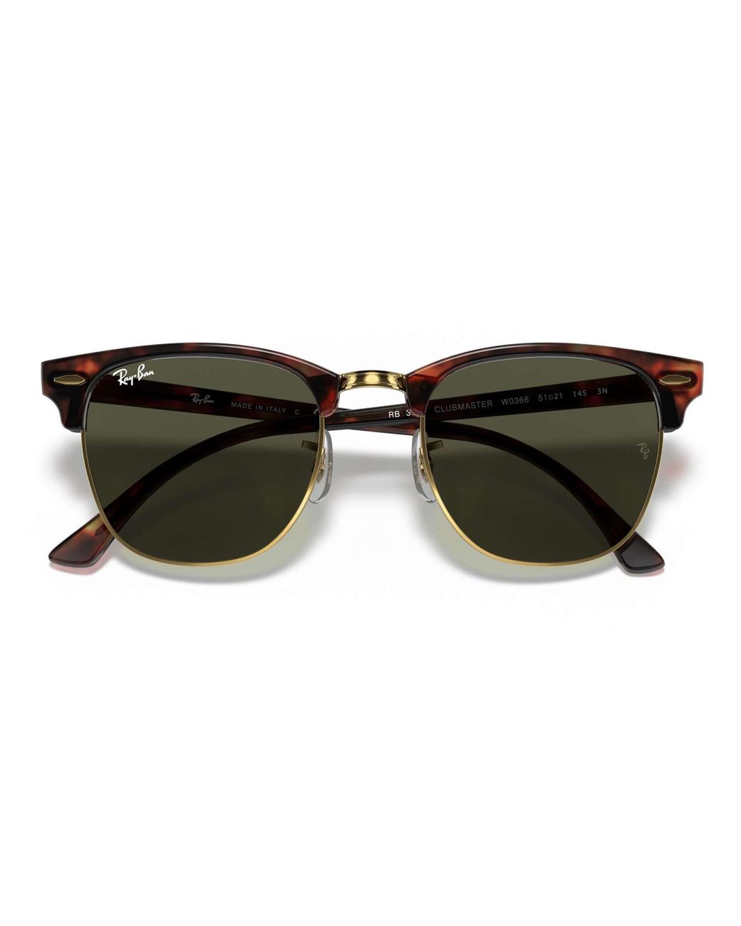 Ray-Ban Multicolor Clubmaster Acetate Sunglasses Rb3016 for men
