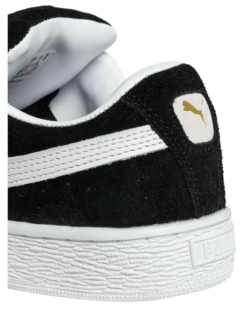 PUMA Black Suede Xl Trainers for men