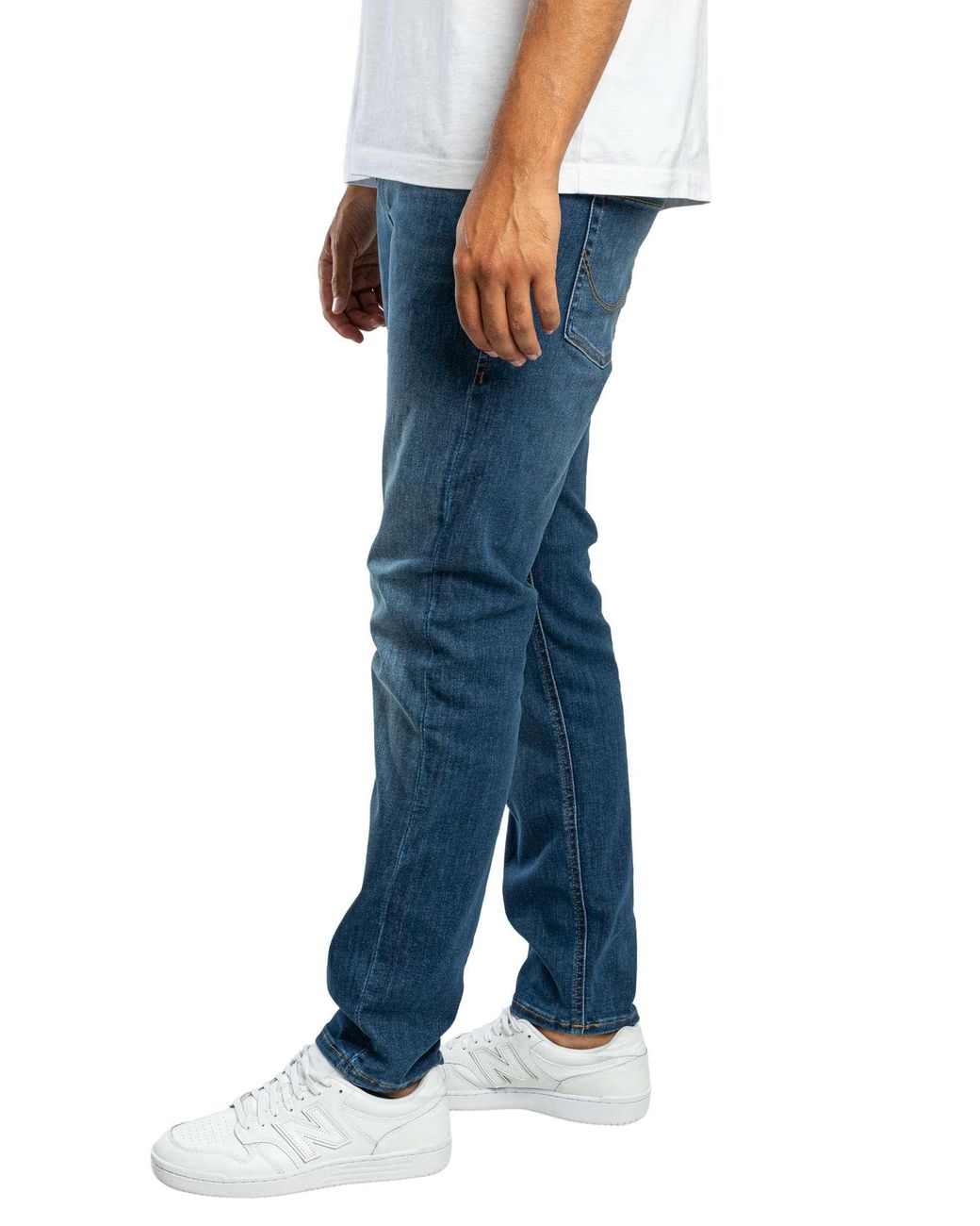 Jack & Jones Blue Glenn Original 814 Slim Jeans for men