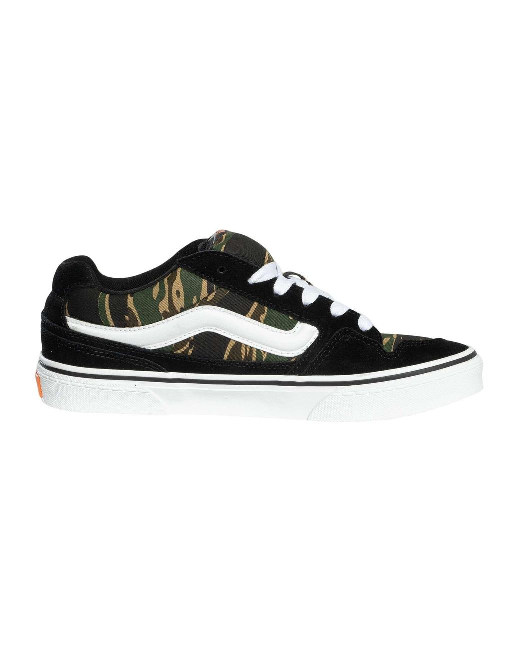 Vans Black Caldrone Suede Trainers for men