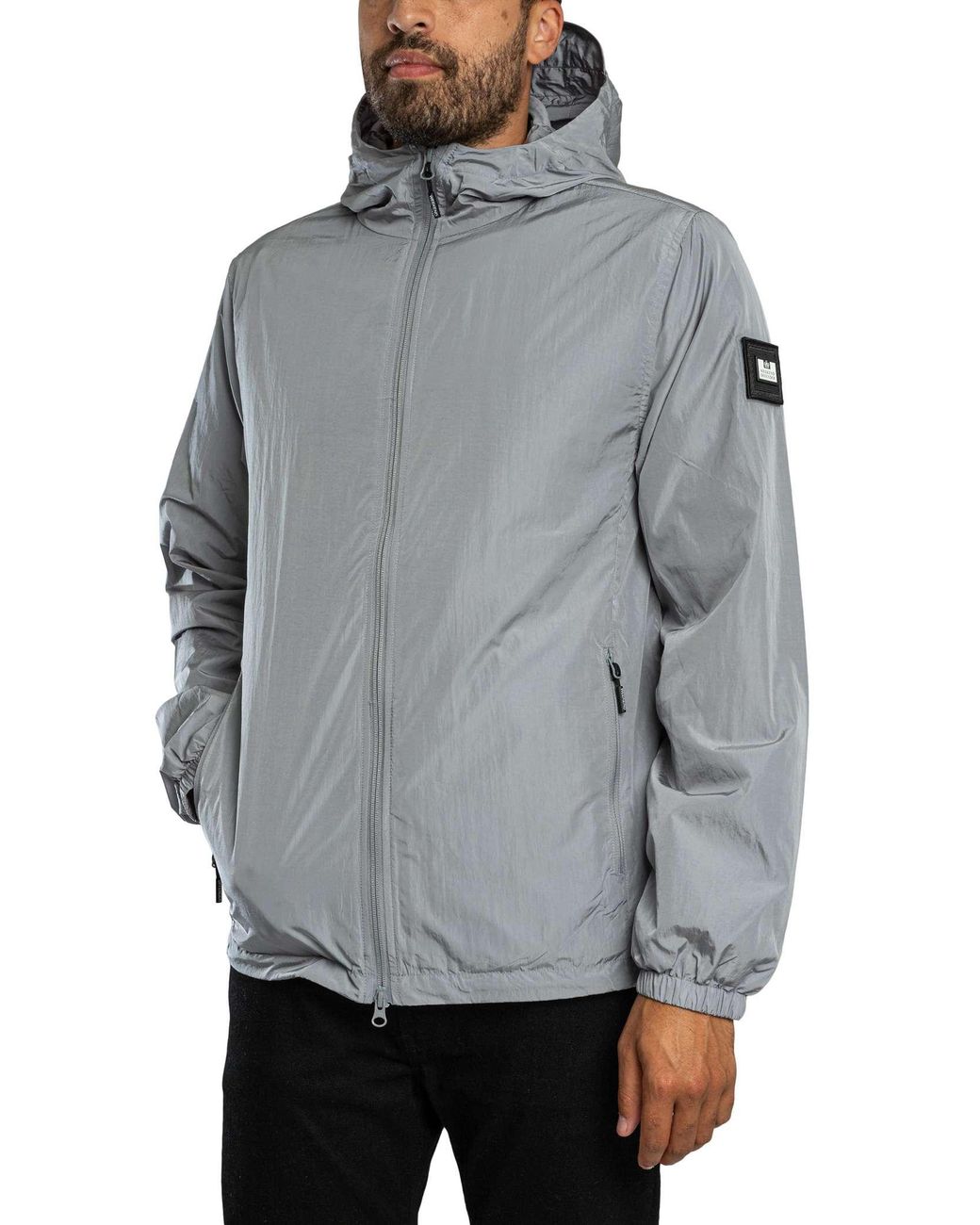 Weekend Offender Gray Technician Jacket for men