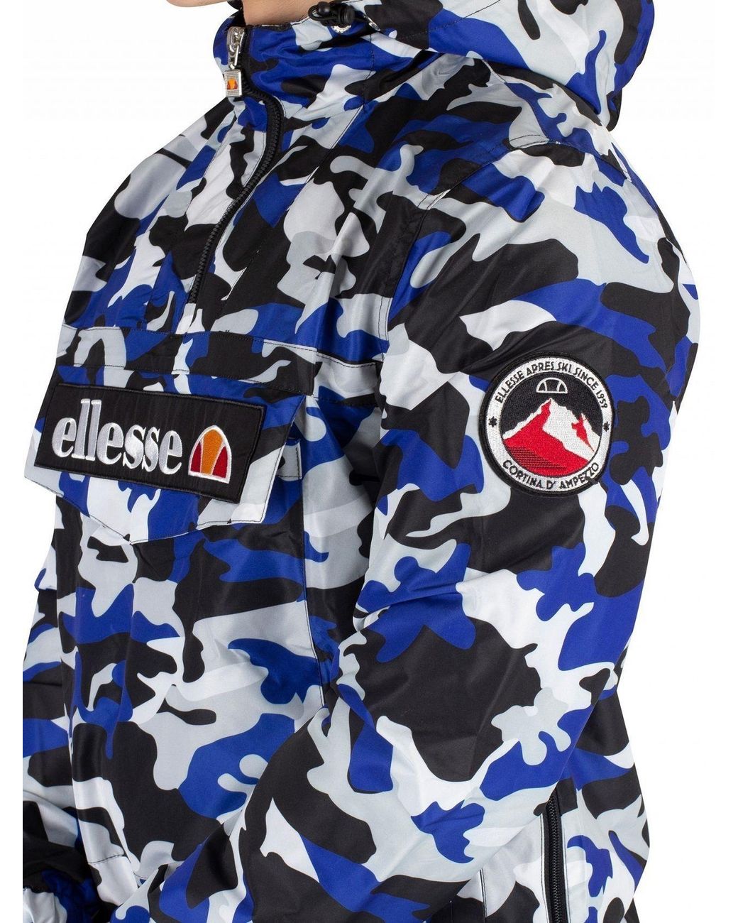 Ellesse Camo Mont 2 Jacket in for | Lyst Canada