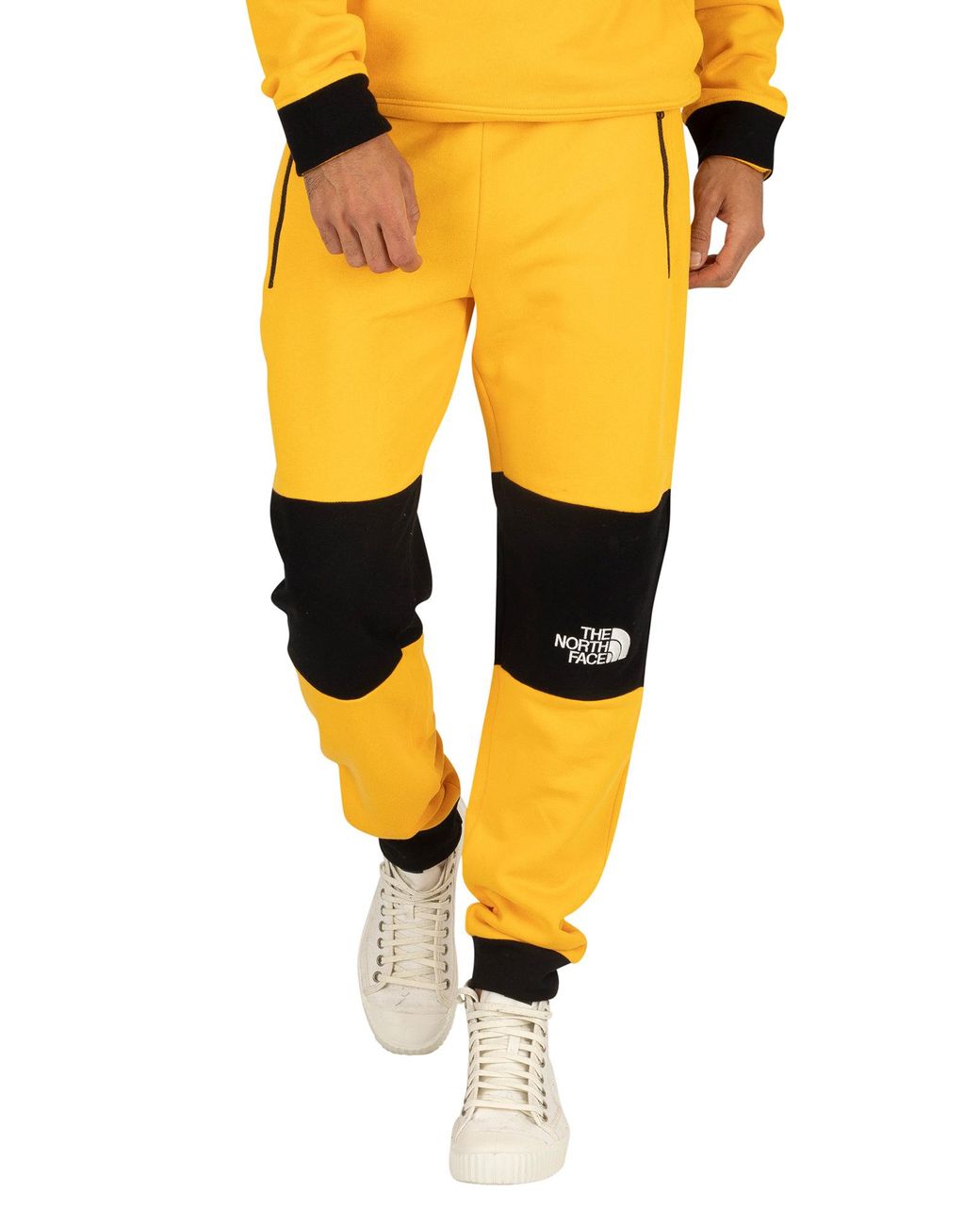 The North Face Himalayan Joggers in Yellow/Black (Yellow) for Men | Lyst UK