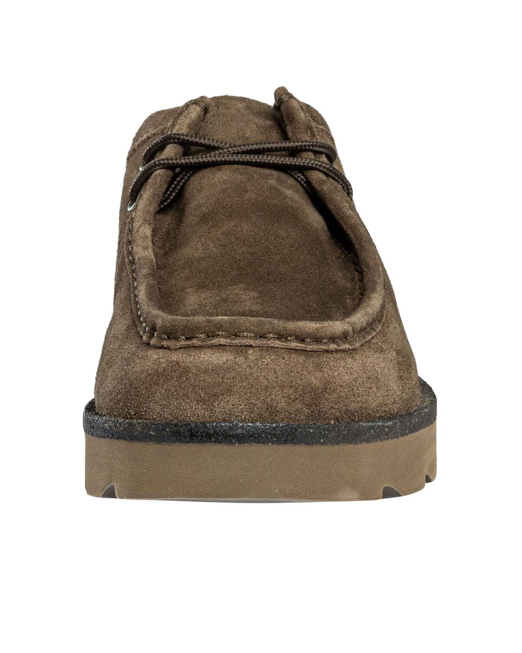 Clarks Brown Meare Walla Suede Shoes for men