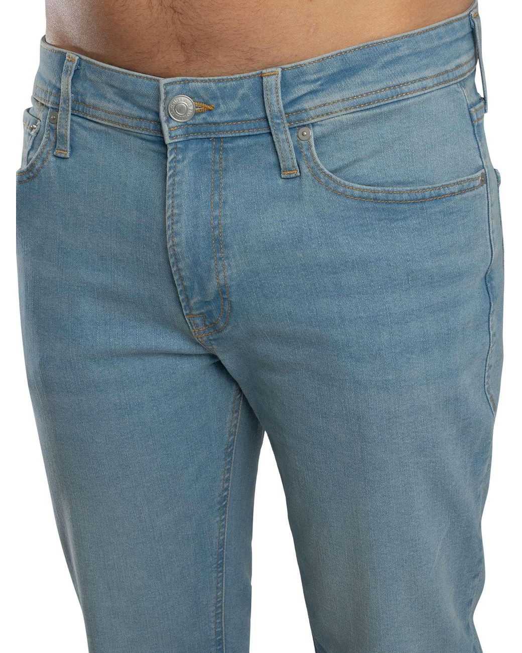 Jack & Jones Blue Clark 330 Original Regular Jeans for men