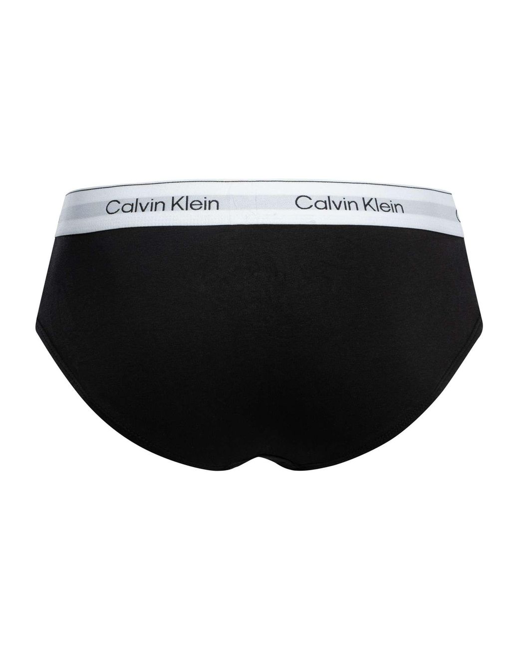 Calvin Klein Black 3 Pack Icon Hip Briefs for men