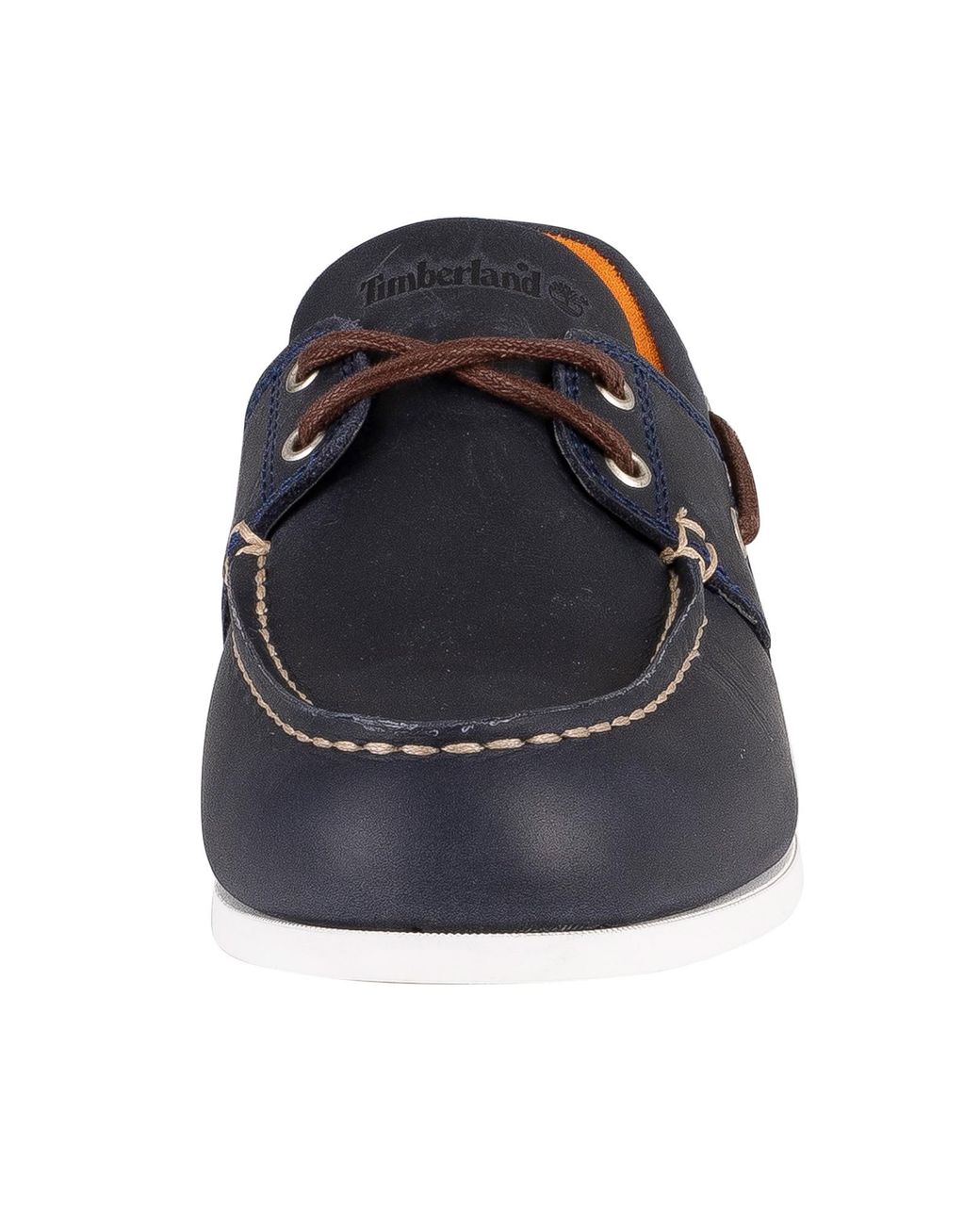 Timberland Blue Cedar Bay Leather Boat Shoes for men