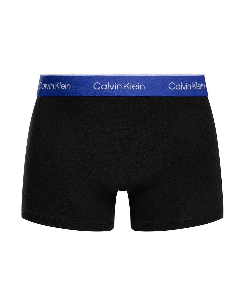 Calvin Klein Black 5 Pack Relaxed Fit Trunks for men