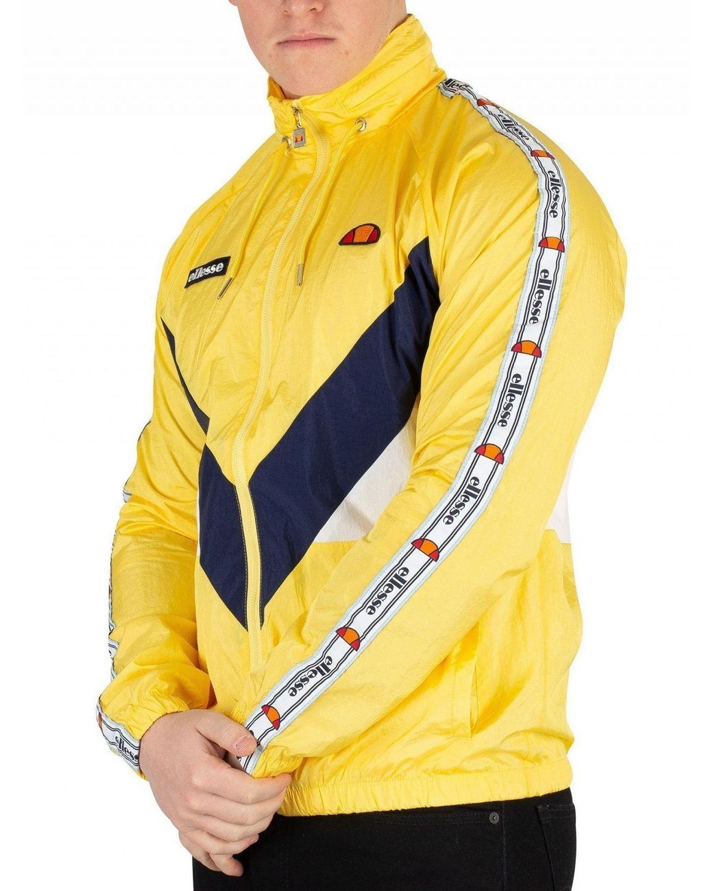 Ellesse Light Yellow Gerano Track Jacket for Men Lyst Canada