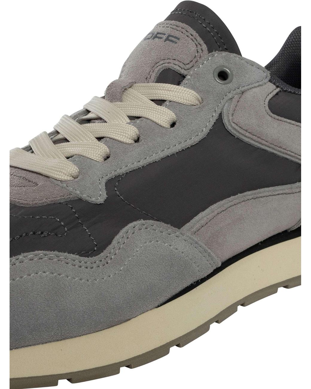 HOFF Gray City Suede Trainers for men