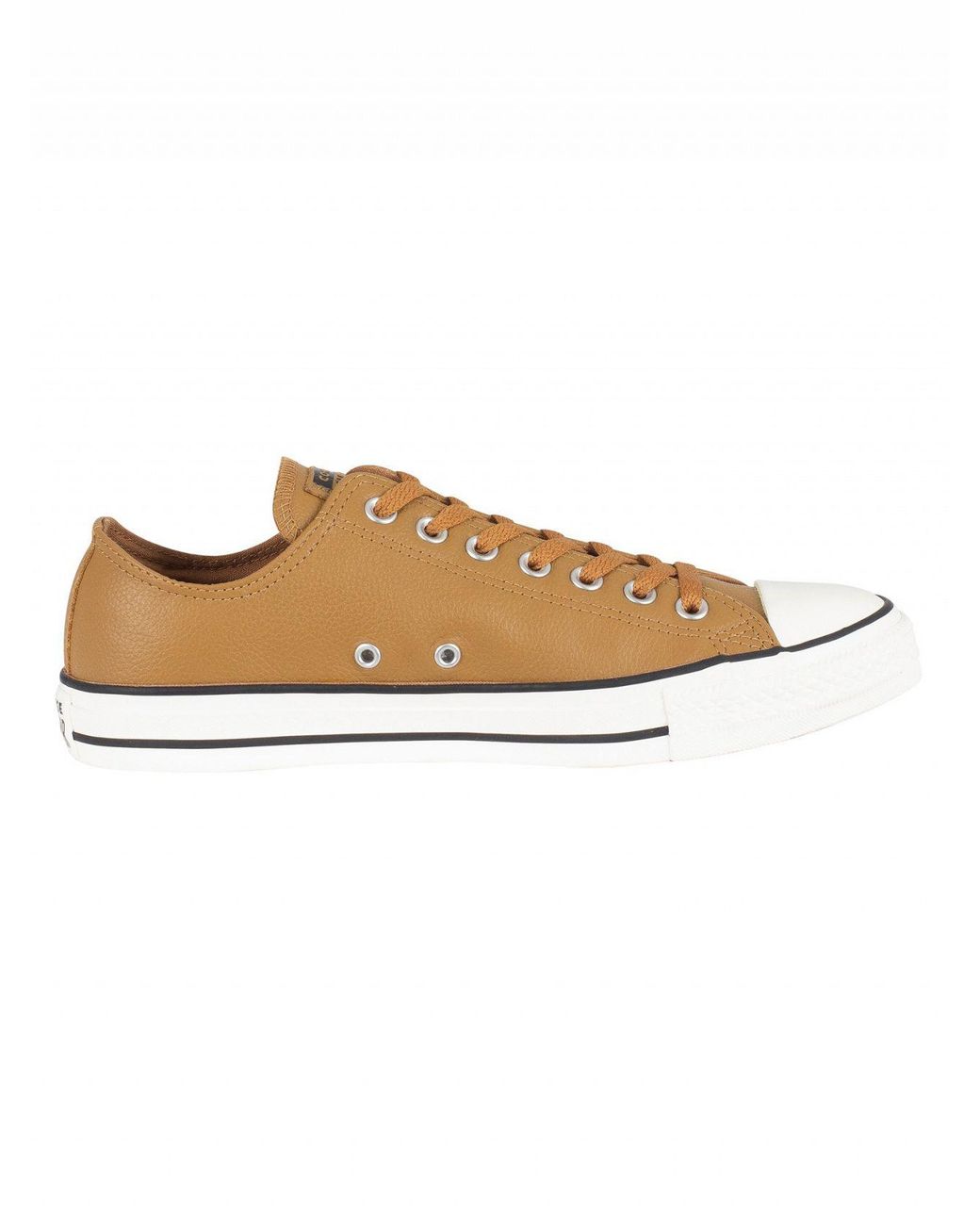 Converse Burnt Caramel Ct All Star Ox Leather Trainers for Men | Lyst Canada