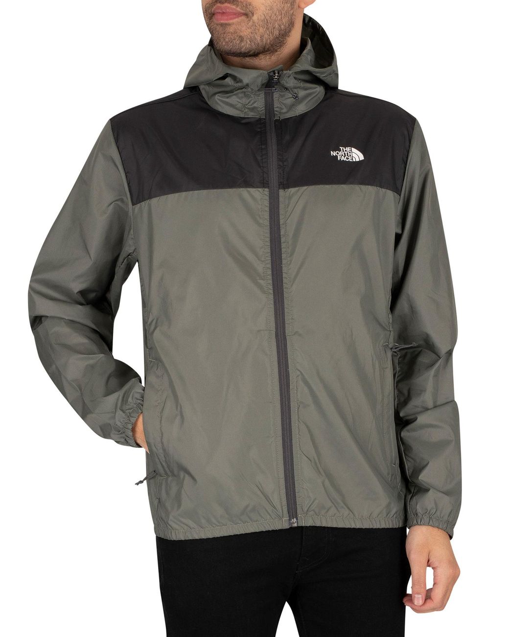 North face black lightweight jacket cheap