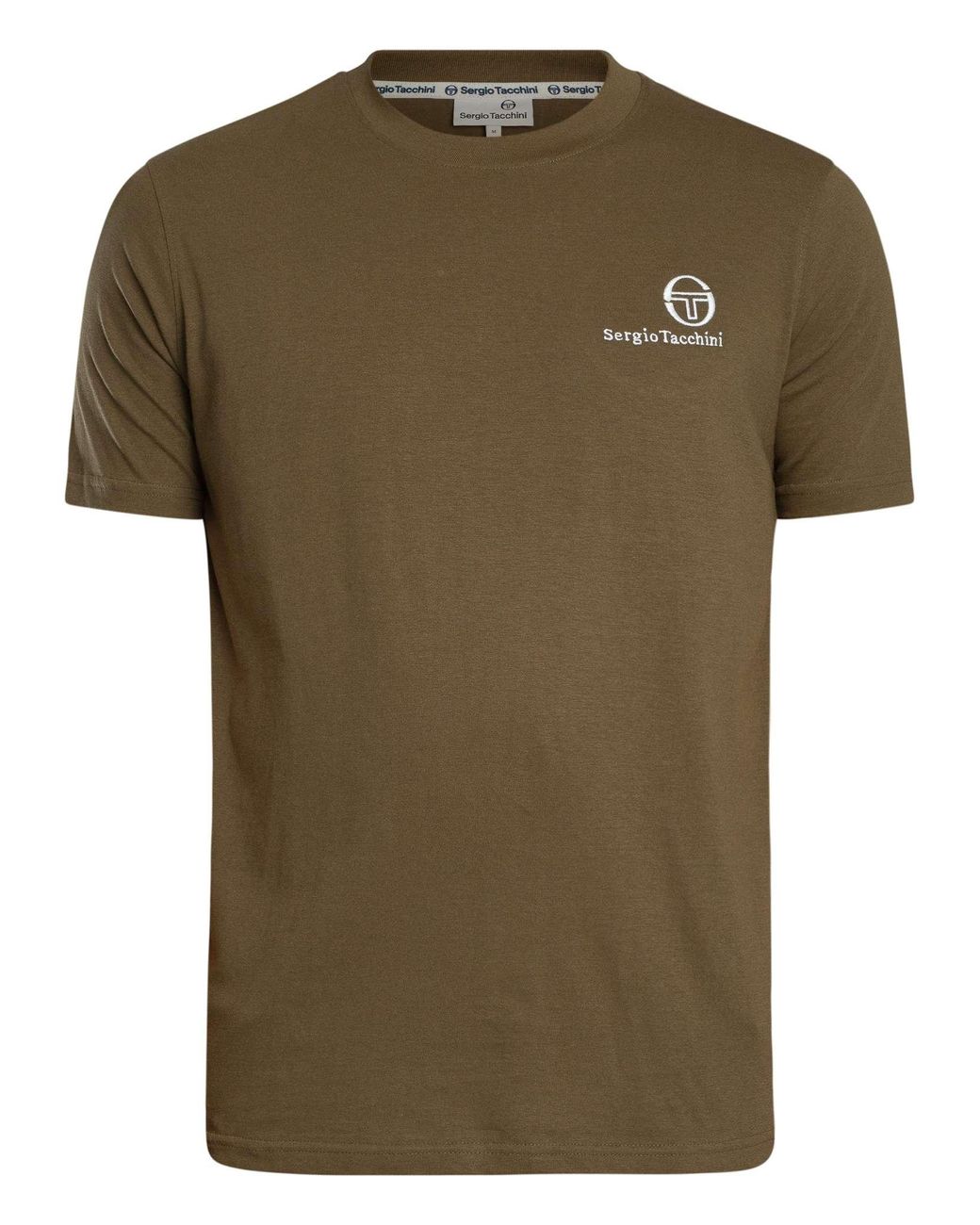 Sergio Tacchini Green Felton T-Shirt for men