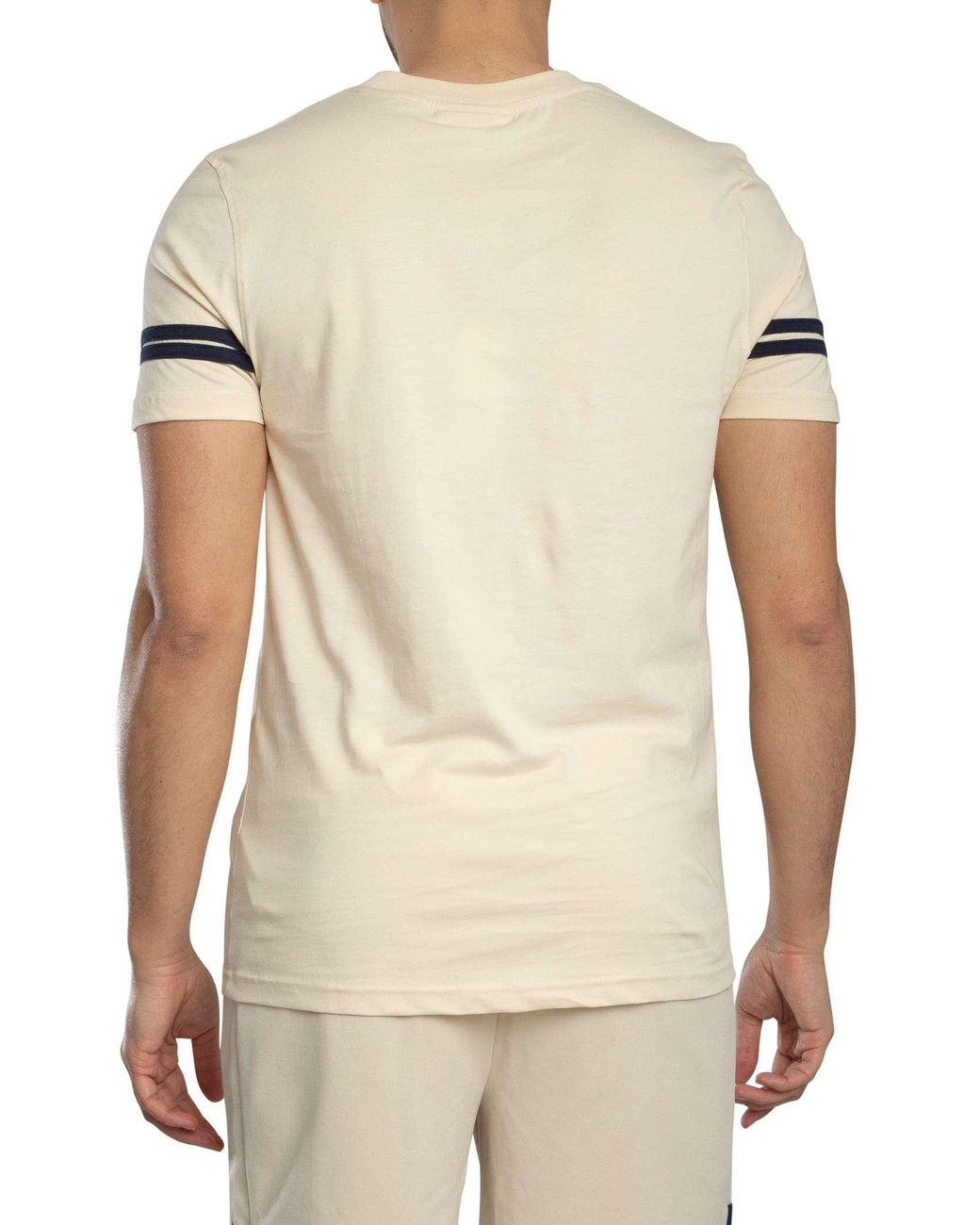 Sergio Tacchini Natural Grello Crew T-Shirt for men