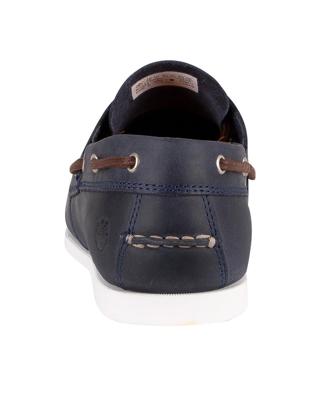 Timberland Blue Cedar Bay Leather Boat Shoes for men